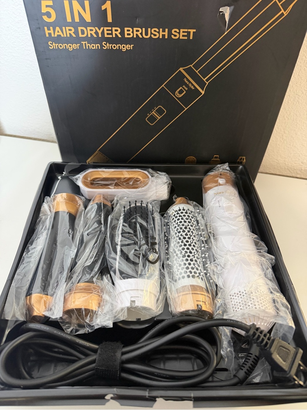 5 in 1 hair styler/ brush set